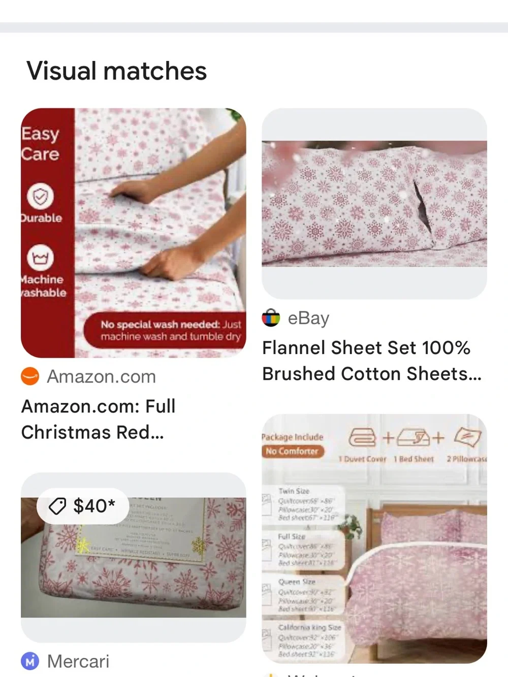 Whimsical Sheet Set - Pink Snowflake King Bedding - New | Winter in July
